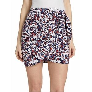 NWT Xirena Karmen Positano Pink Women’s XS Cotton Floral Side Tie Wrap